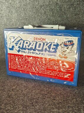 Denon Karaoke Multi‑Sound Tape Set 10 Cassette Lot Vintage Preowned